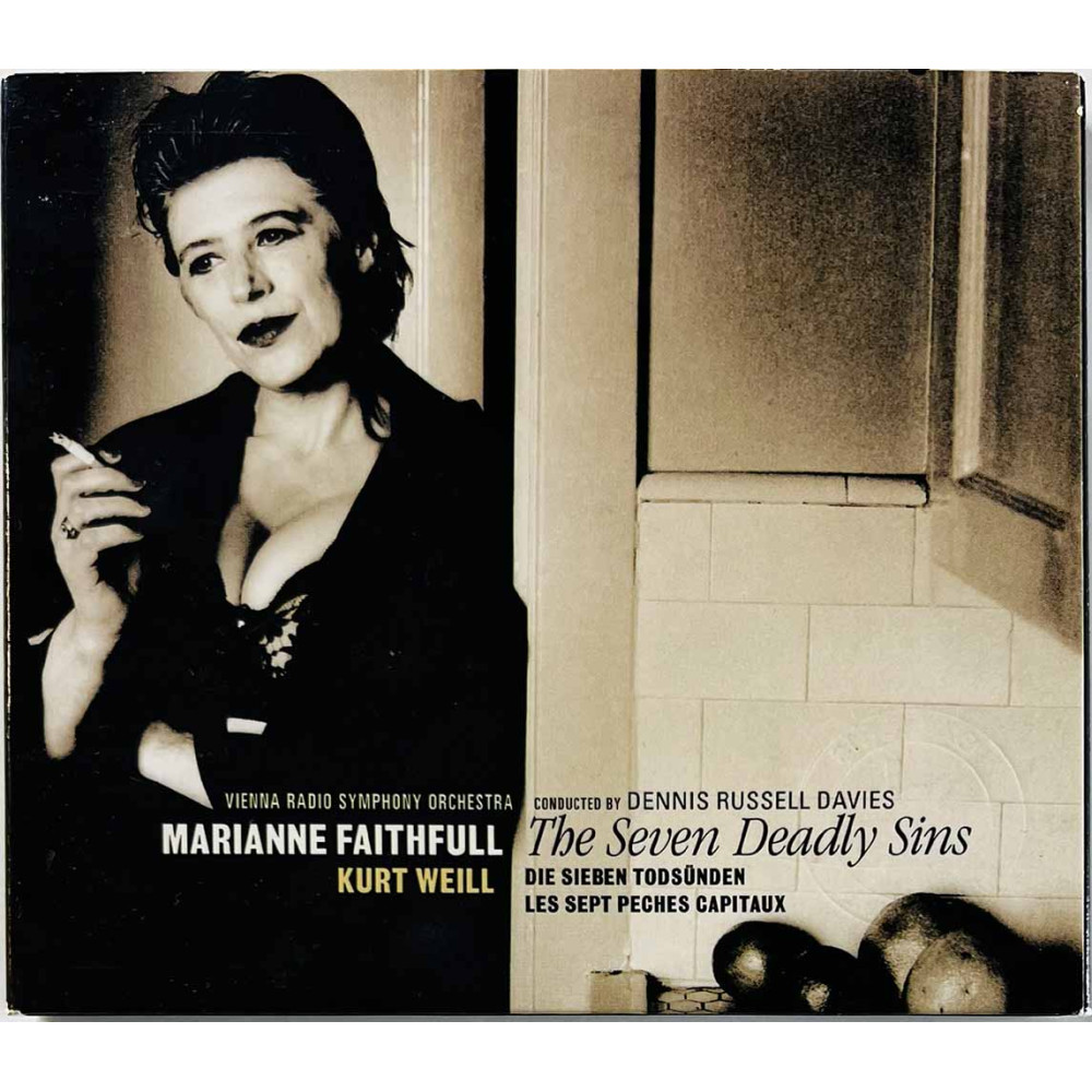 Faithfull Marianne CD The Seven Deadly Sins kansivihko EX- CD:n kunto EX Käytetty CD