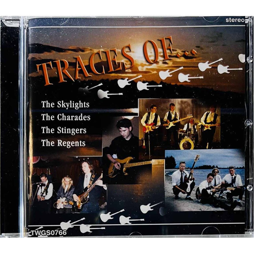 Skylights, Charades, Stingers, Regents CD Traces Of Twangsville kansivihko EX CD:n kunto EX Käytetty CD