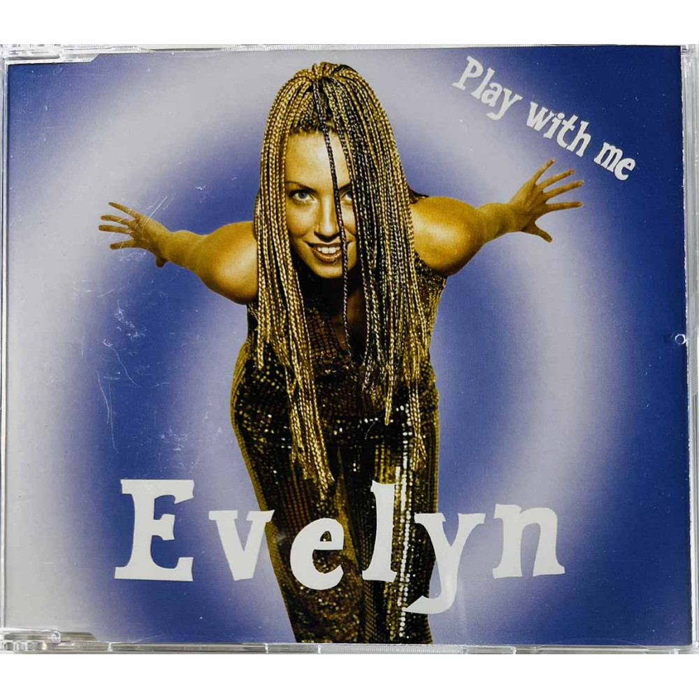 Evelyn CD Play with me CD-Single kansivihko EX CD:n kunto EX Käytetty CD