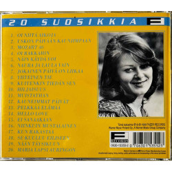 Paunu Päivi 1996 0630-15355-2 20 Suosikkia - Oi niitä aikoja CD Begagnat