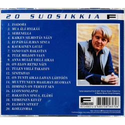 Kaunisto Pasi CD 20 Suosikkia - Luonnonlapsi kansivihko EX CD:n kunto EX Käytetty CD