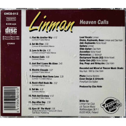 Linman CD Heaven calls kansivihko EX CD:n kunto EX Käytetty CD