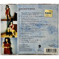 Princessa CD Princessa kansivihko EX CD:n kunto VG+ Käytetty CD