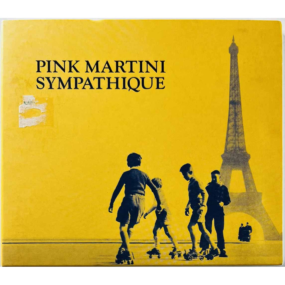 Pink Martini CD Sympathique kansivihko EX- CD:n kunto EX Käytetty CD