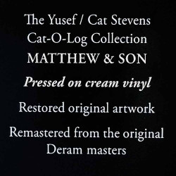 Stevens Cat 1967 602577197130 Matthew & Son, cream vinyl LP