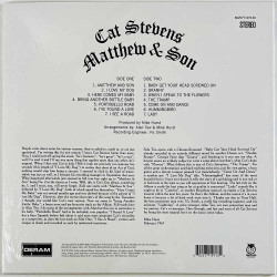 Stevens Cat 1967 602577197130 Matthew & Son, cream vinyl LP