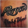 Poison 1990 C1-91813 Flesh & Blood LP