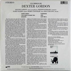 Gordon Dexter 1979 B0029356-01 Clubhouse LP
