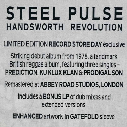 Steel Pulse LP Handsworth Revolution 2LP