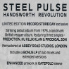 Steel Pulse LP Handsworth Revolution 2LP