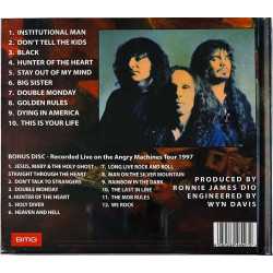 Dio CD Angry Machines 2CD