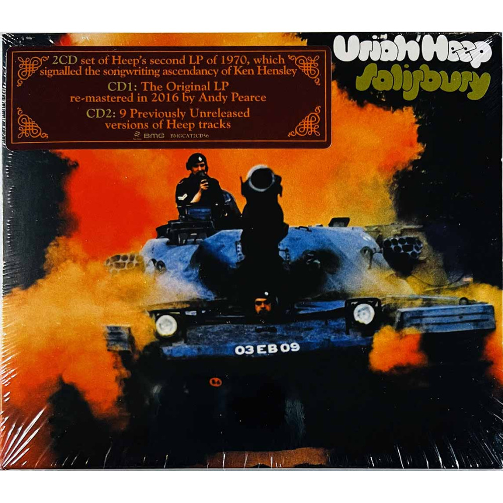 Uriah Heep 1971 BMGCAT2CD56 Salisbury 2CD CD