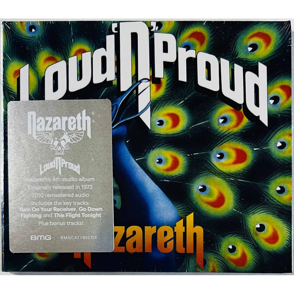 Nazareth CD Loud 'n' Proud + 4  bonus tracks, digipak CD