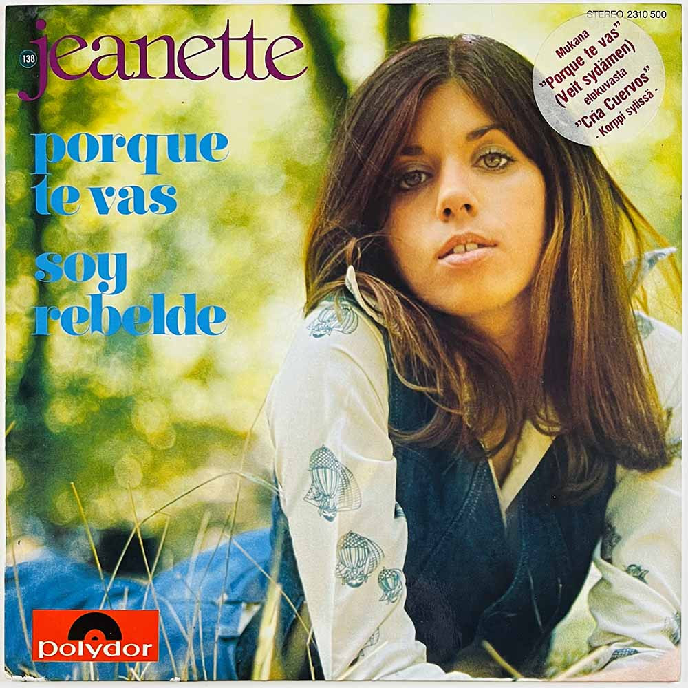 Jeanette 1976 2310 500 Porque Te Vas Begagnat LP