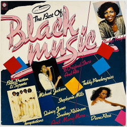 Smokey Robinson, Strikers, Manhattans LP Black Music the best of  kansi EX- levy VG+ Käytetty LP