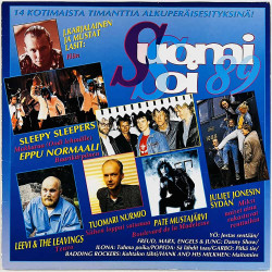 Sleepy Sleepers, Eput, yö, Ilona, Pate ym. LP Suomi Soi '89  kansi EX- levy VG+ Käytetty LP
