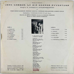 Franco Tamponi Orchestra LP Jack Lonon: Lumikenttien kutsu  kansi VG+ levy VG+ Käytetty LP