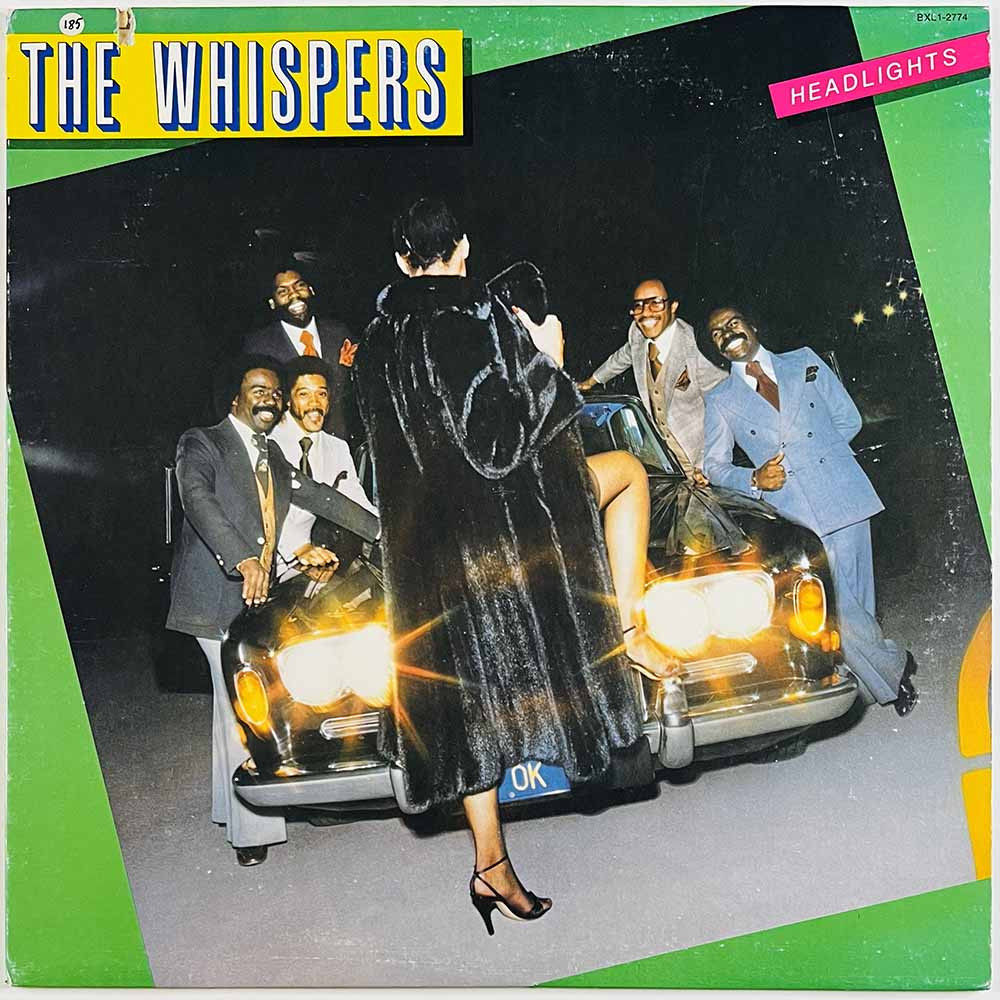 Whispers LP Headlights  kansi EX- levy EX- Käytetty LP