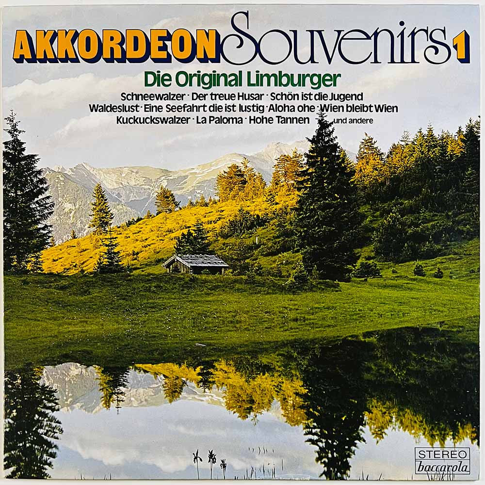 Die Original Limburger 1970’s 88 422 ZT Akkordeon Souvenirs 1 Begagnat LP