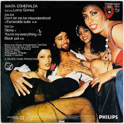 Santa Esmeralda LP Don't Let Me Be Misunderstood  kansi EX levy EX- Käytetty LP
