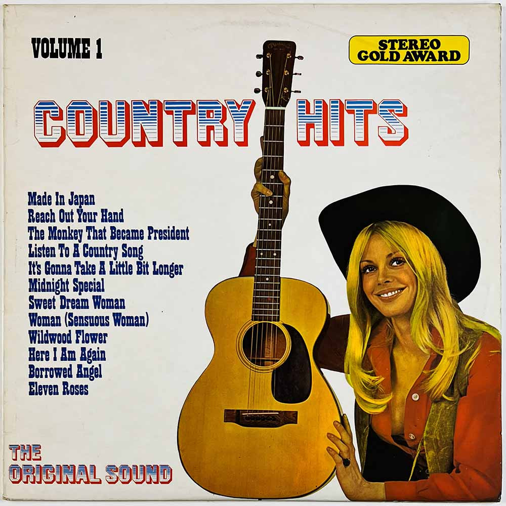 Original Sound 1972 MER 364 Country Hits volume 1 Begagnat LP