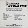 Nashville Cats, Polly Jones, Statesiders LP Country Style vol.2  kansi EX levy EX Käytetty LP