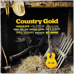 George Jones, Roy Drusky, Dave Dudley 1980’s JS 6144 Country Gold Begagnat LP