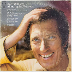 Williams Andy LP Alone Again (Naturally)  kansi VG levy VG Käytetty LP