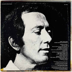 Williams Andy LP Alone Again (Naturally)  kansi VG levy VG Käytetty LP
