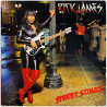 James Rick LP Street songs  kansi VG levy EX Käytetty LP