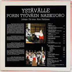 Porin Työväen Naiskuoro 1983 STM-LP 5 Ystävälle Begagnat LP