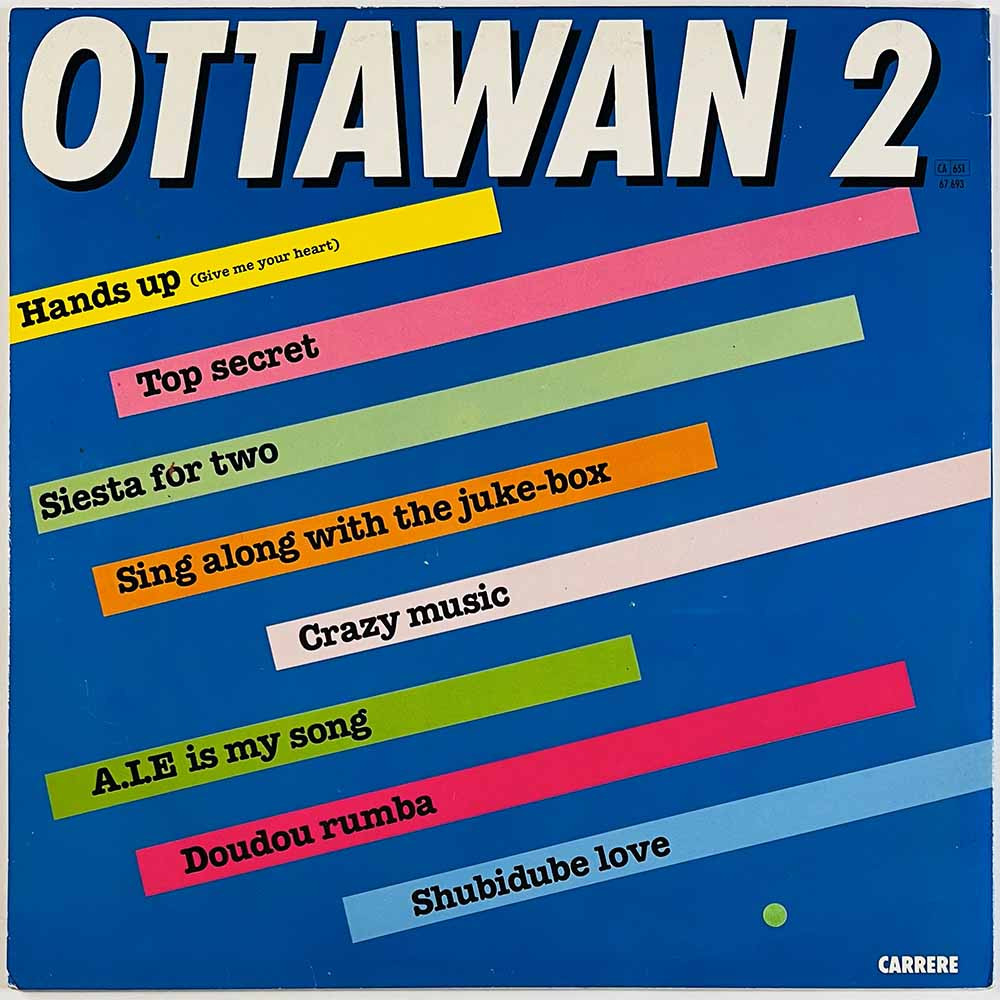 Ottawan LP Ottawan 2  kansi EX- levy EX Käytetty LP