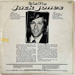 Jones Jack 1967 CDS 1167 The look of love Begagnat LP