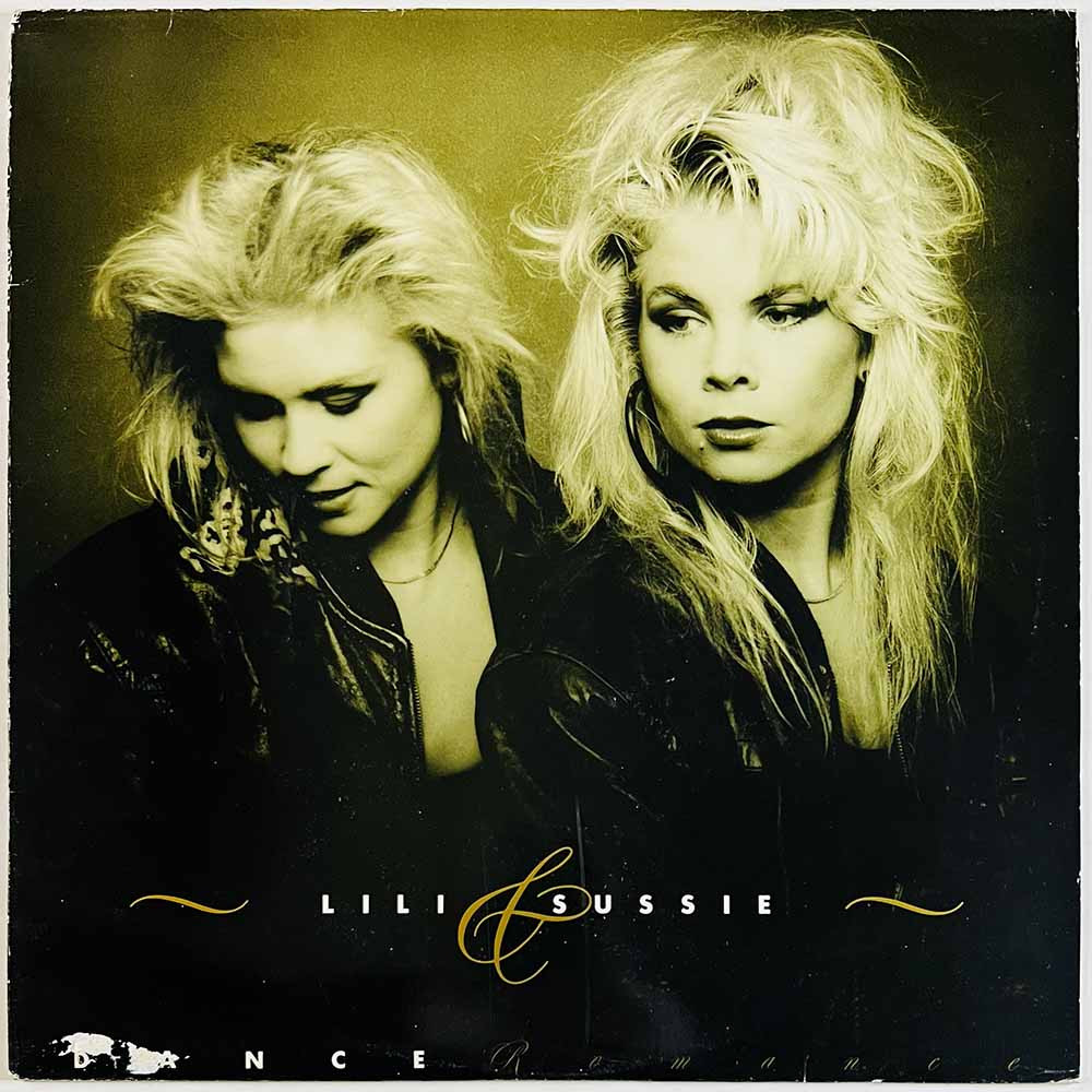 Lili & Sussie LP Dance Romance  kansi VG levy EX- Käytetty LP