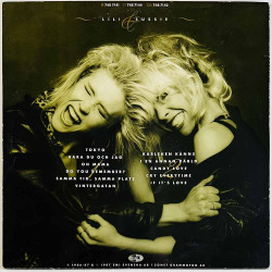 Lili & Sussie LP Dance Romance  kansi VG levy EX- Käytetty LP