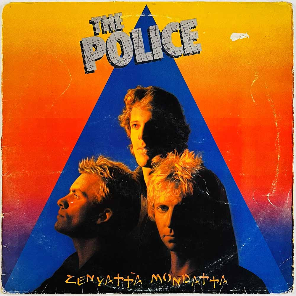 Police LP Zenyatta Mondatta  kansi G+ levy VG Käytetty LP