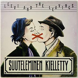Leevi And The Leavings LP Suuteleminen Kielletty  kansi VG+ levy EX- Käytetty LP