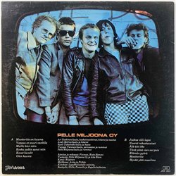 Pelle Miljoona Oy LP Moottoritie on kuuma  kansi VG- levy VG+ Käytetty LP
