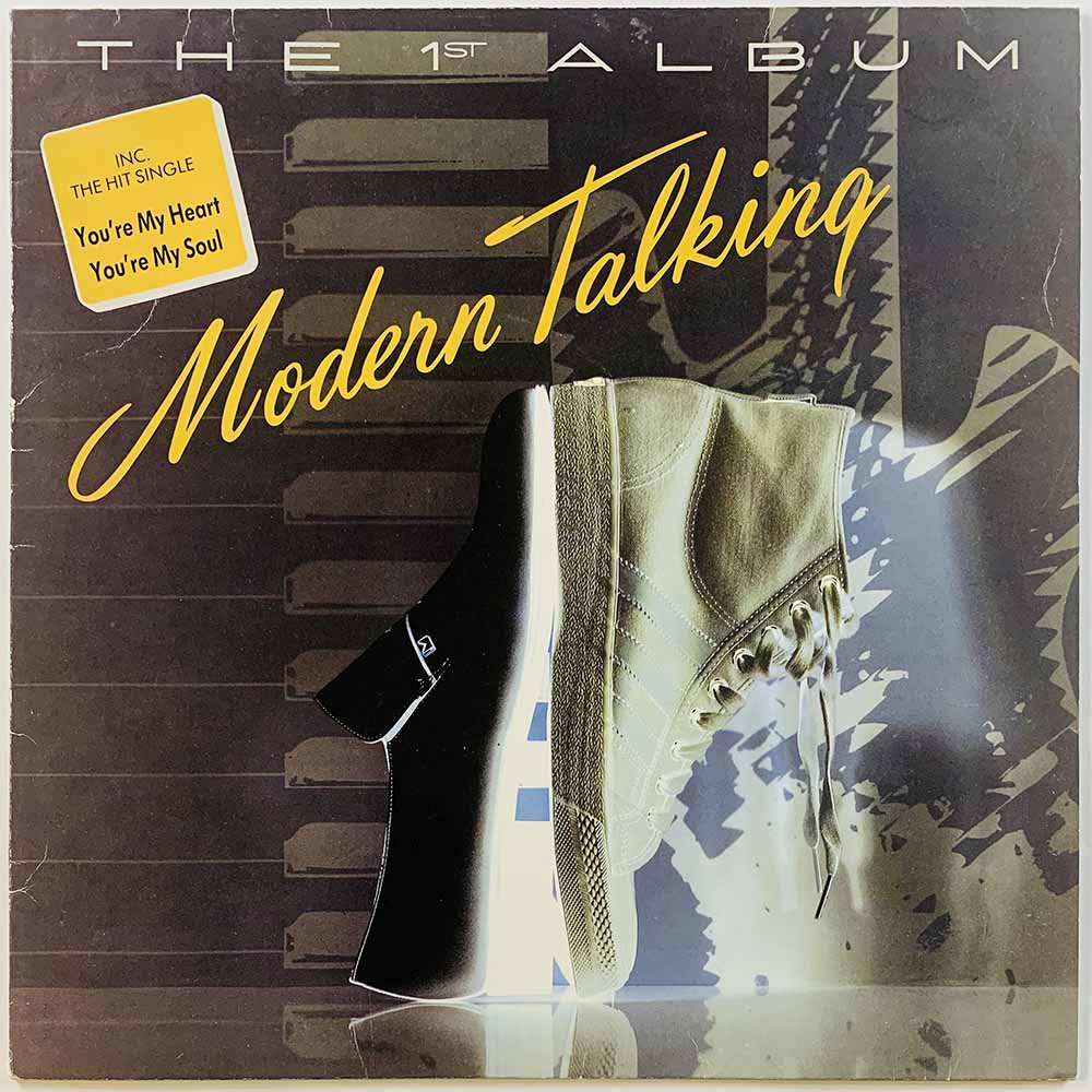 Modern Talking LP The 1st album  kansi VG levy EX- Käytetty LP