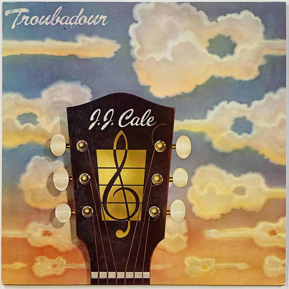 Cale J.J. LP Troubadour  kansi EX levy EX Käytetty LP