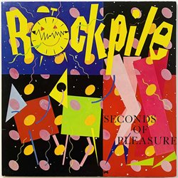 Rockpile LP Seconds of pleasure  kansi EX levy EX Käytetty LP