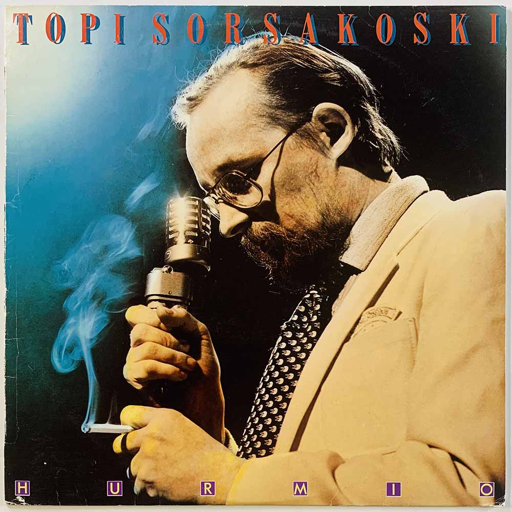 Sorsakoski Topi LP Hurmio  kansi VG levy EX- Käytetty LP