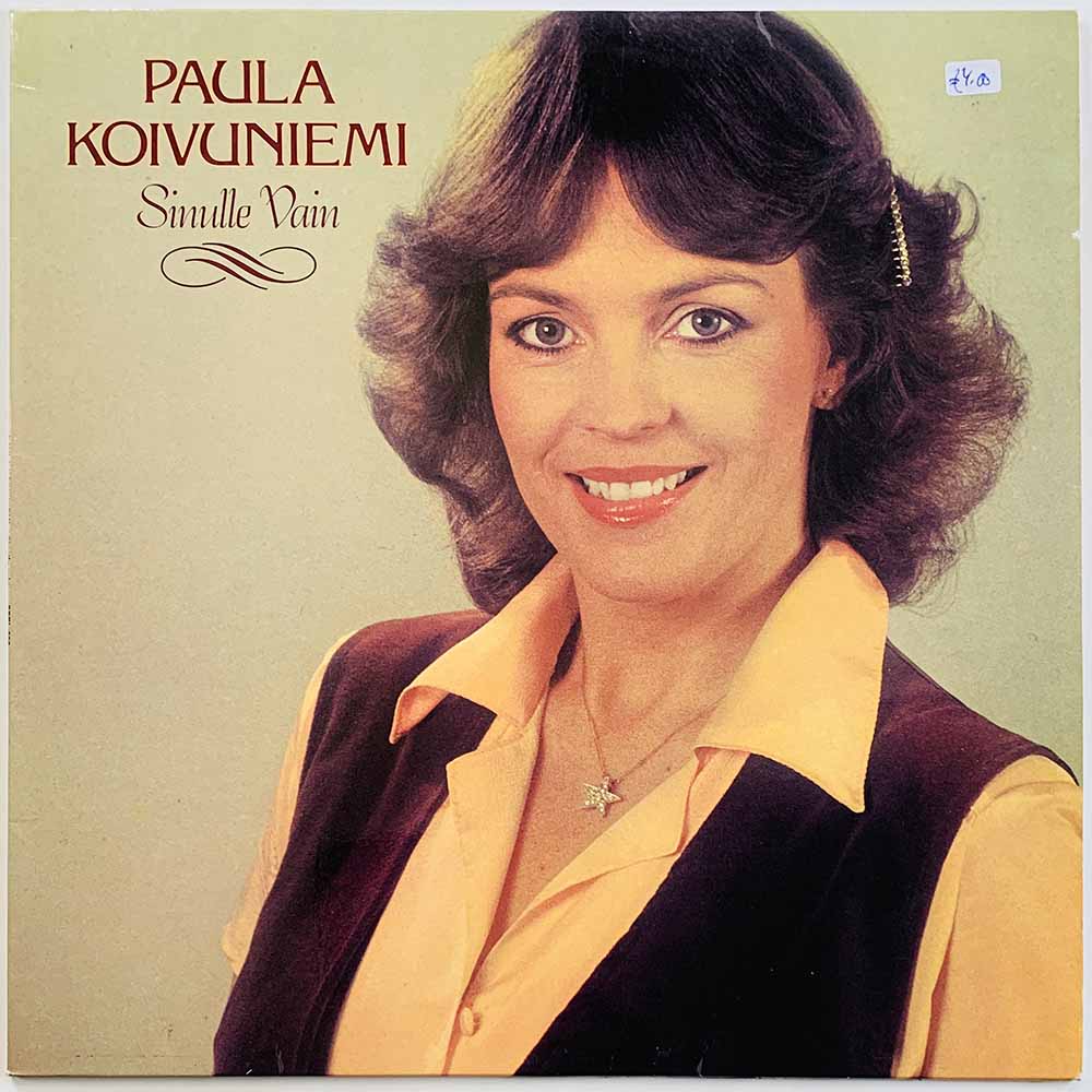 Koivuniemi Paula LP Sinulle vain  kansi EX levy VG+ Käytetty LP