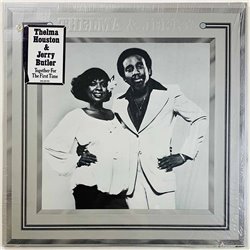 Houston Thelma & Jerry Butler LP Thelma & Jerry  kansi EX levy EX Käytetty LP