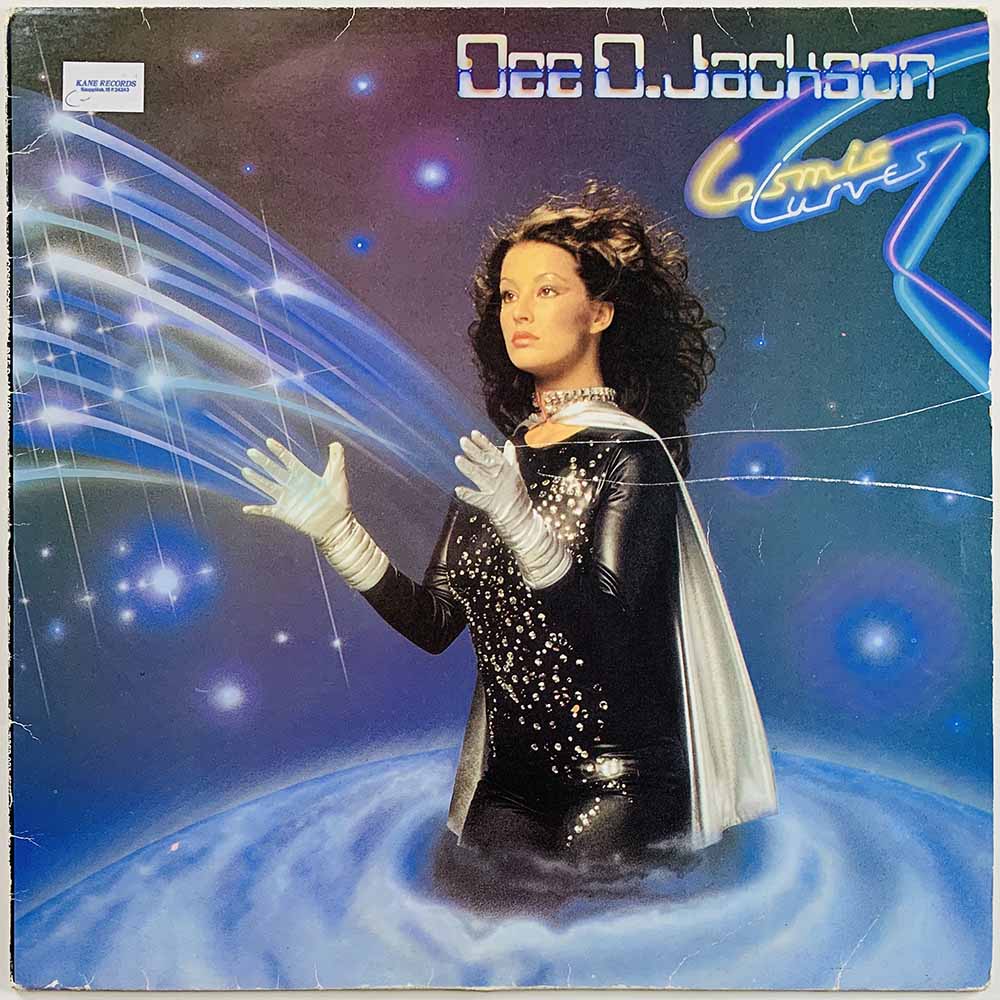 Dee D. Jackson LP Cosmic Curves  kansi VG- levy VG+ Käytetty LP