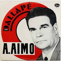 Aimo A. Dallape 1972 PSOP 10 Laulajan tarina Begagnat LP
