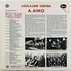 Aimo A. Dallape 1972 PSOP 10 Laulajan tarina Begagnat LP