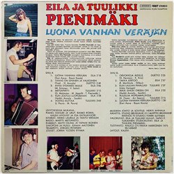 Pienimäki Eila ja Tuulikki LP Luona vanhan veräjän  kansi EX- levy EX- Käytetty LP