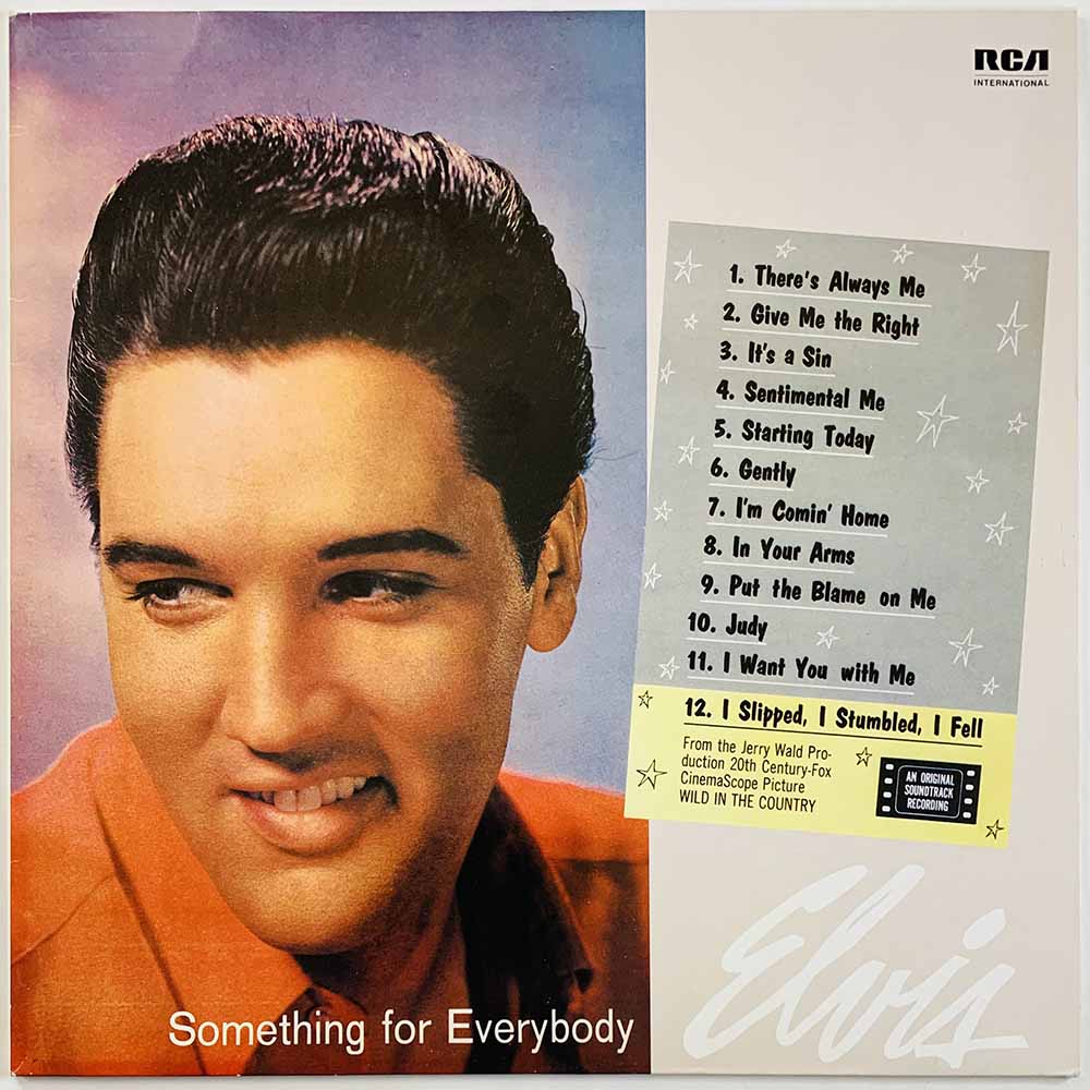 Elvis 1961 NL 84116 Something For Everybody Begagnat LP