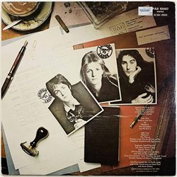 Paul McCartney & Wings LP Band On The Run, 1st Press YEX.929-1  kansi G levy G- Käytetty LP